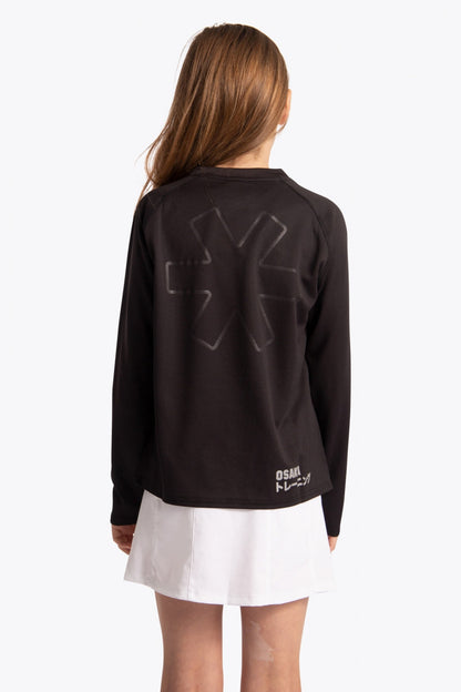 Osaka Kids Training Tee Long Sleeve | Black