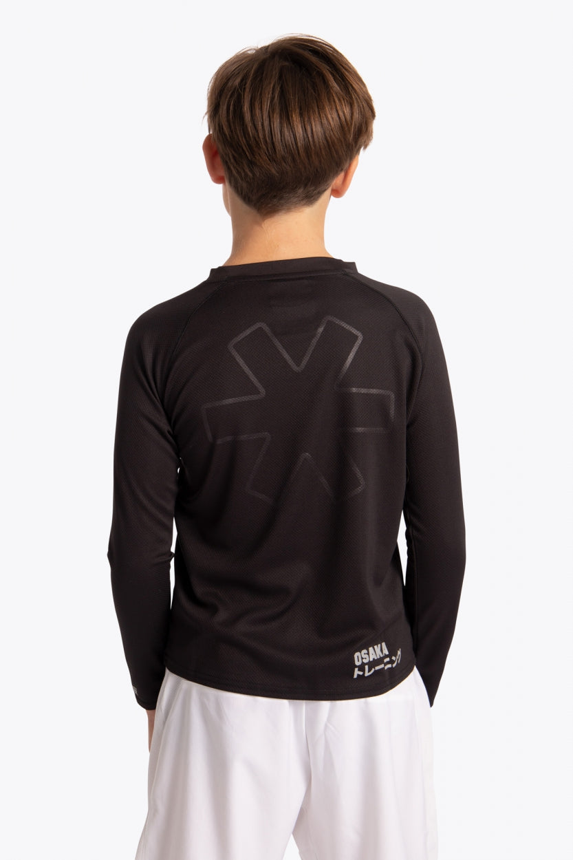 Osaka Kids Training Tee Long Sleeve | Black