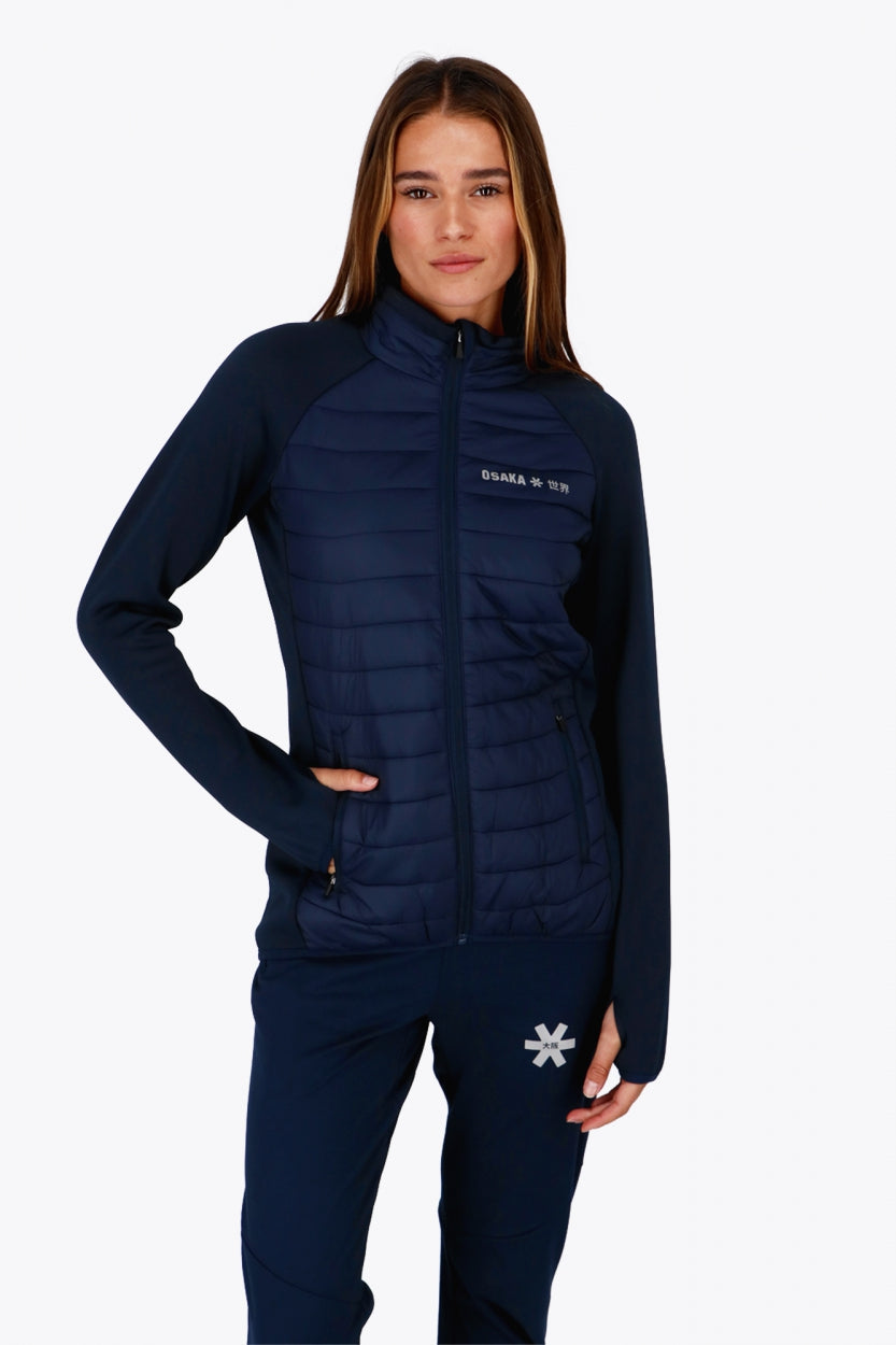 Osaka Women Hybrid Jacket | Navy