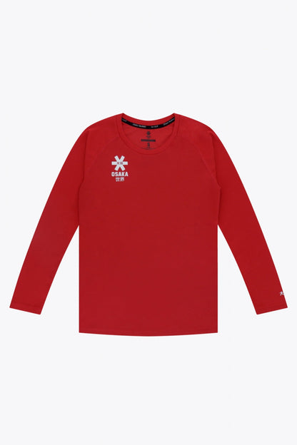 Osaka Women Training Tee Long Sleeve | Red
