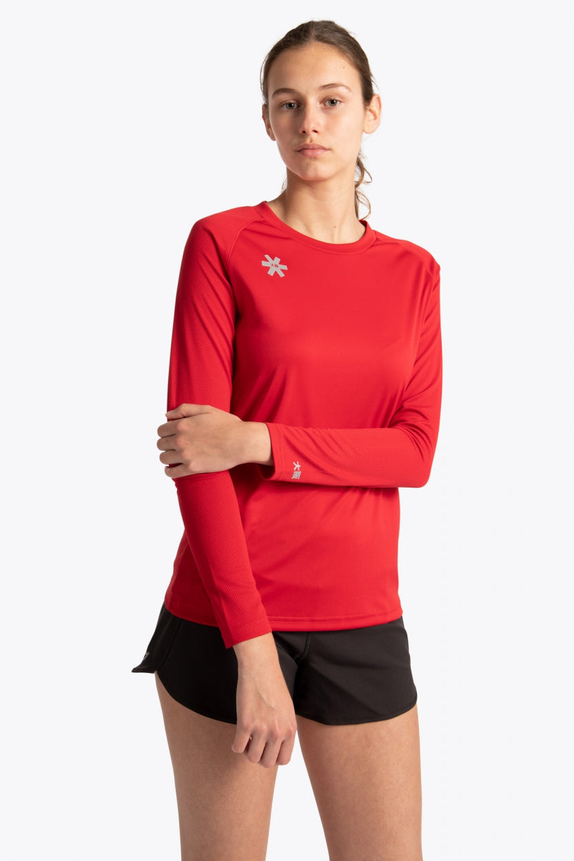 Osaka Women Training Tee Long Sleeve | Red