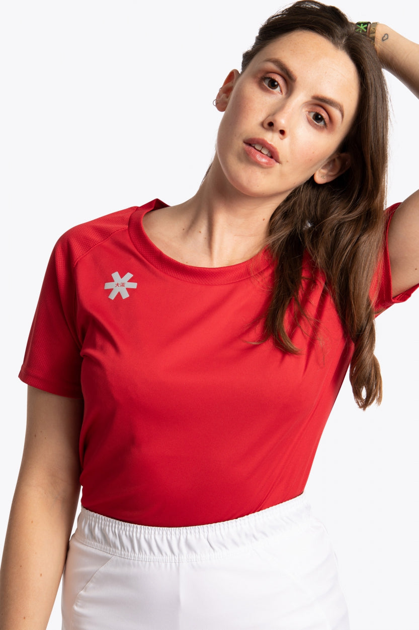 Osaka Women Training Tee | Red