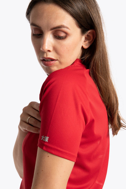 Osaka Women Training Tee | Red