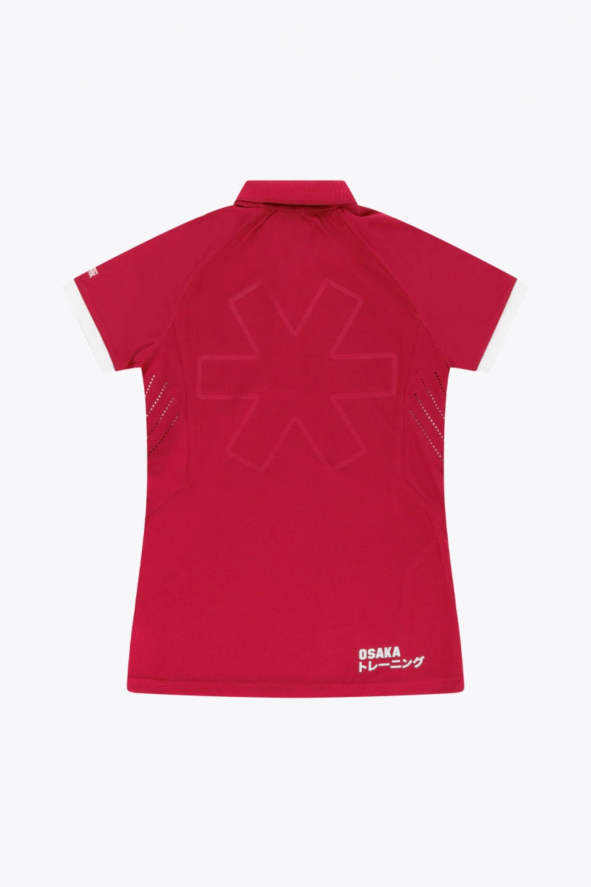 Osaka Women Polo Jersey | Red