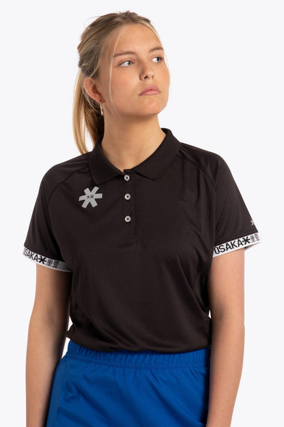 Osaka Women Polo Jersey | Black