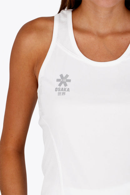 Osaka Women Singlet | White