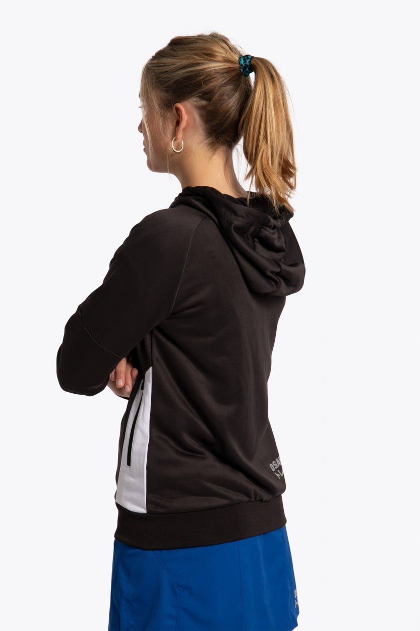Osaka Women Training Zip Hoodie | Black