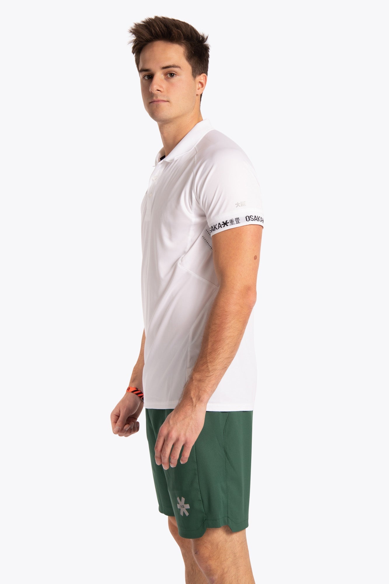 Osaka Men Polo Jersey | White
