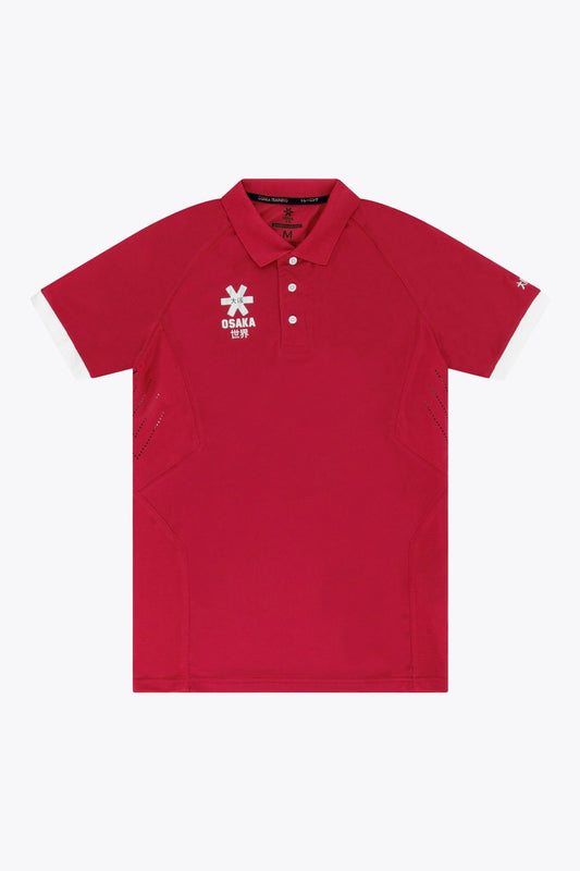 Osaka Men Polo Jersey | Red