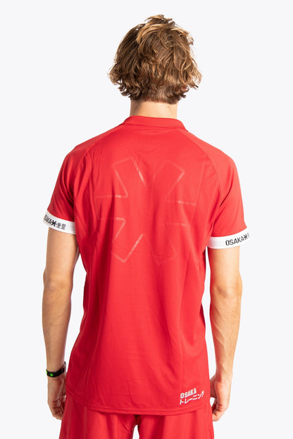 Osaka Men Polo Jersey | Red