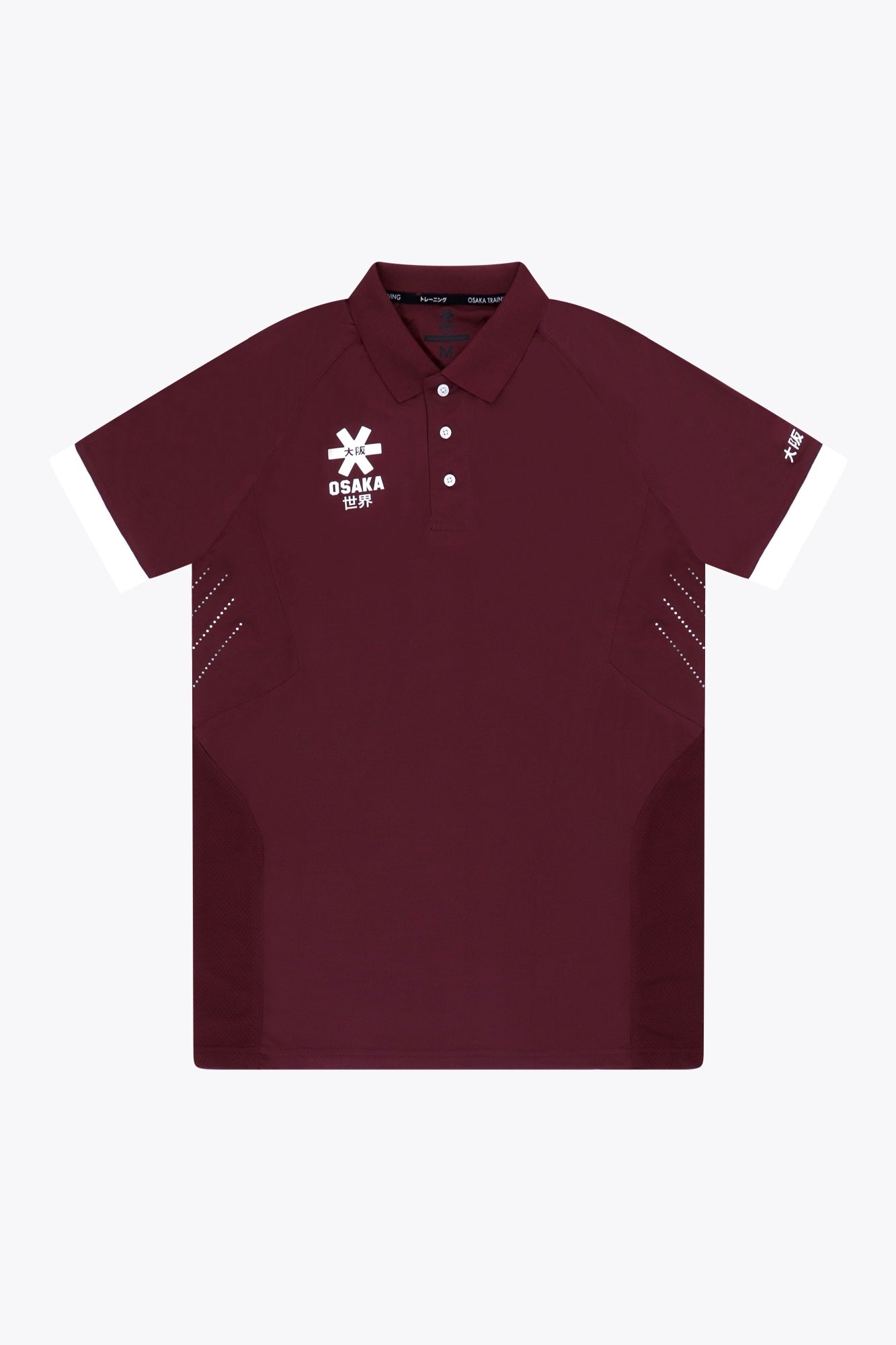Osaka Men Polo Jersey | Bordeaux