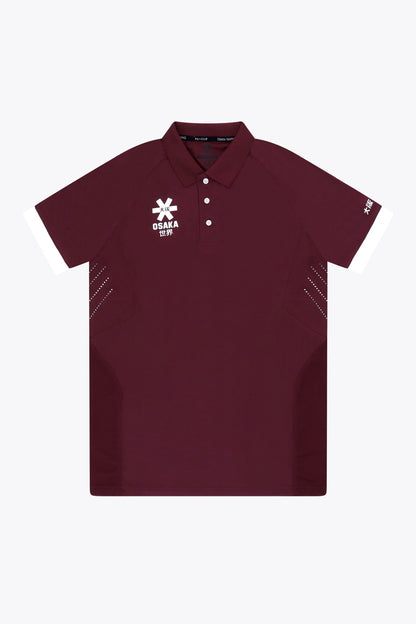 Osaka Men Polo Jersey | Bordeaux
