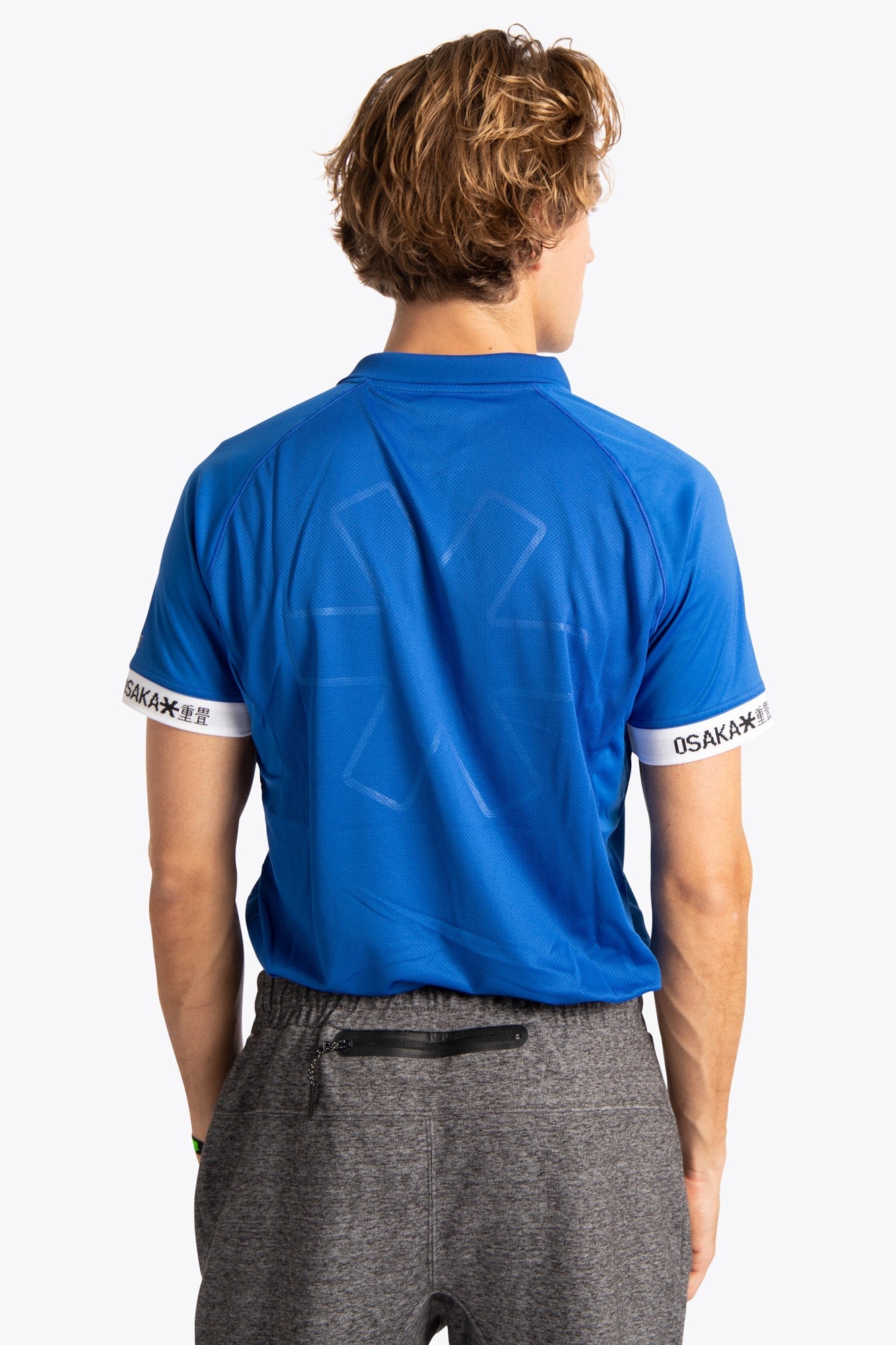 Osaka Men Polo Jersey | Royal Blue