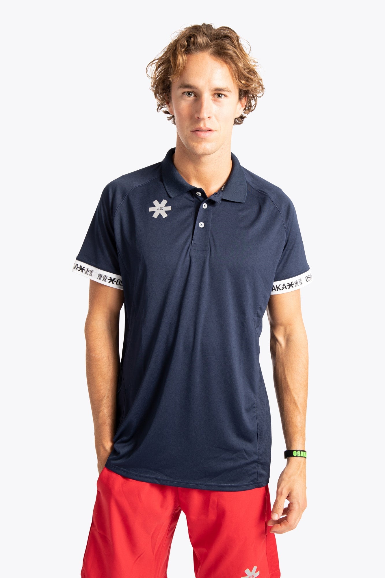Osaka Men Polo Jersey | Navy