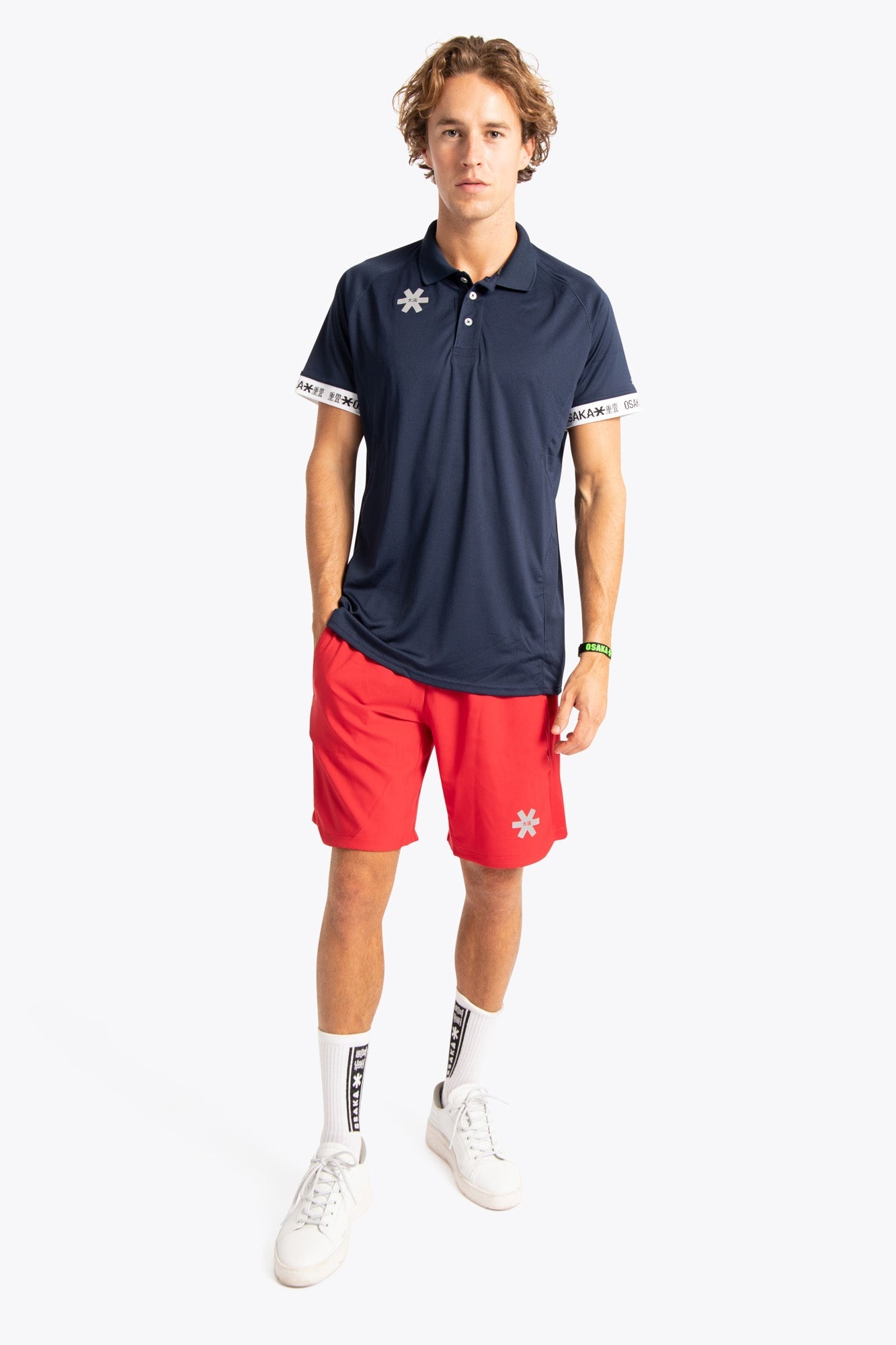 Osaka Men Polo Jersey | Navy