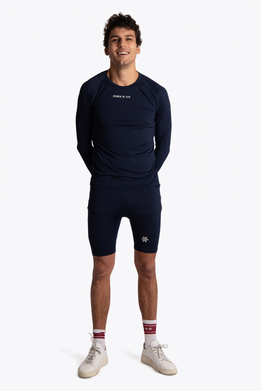 Osaka Men Baselayer Top | Navy