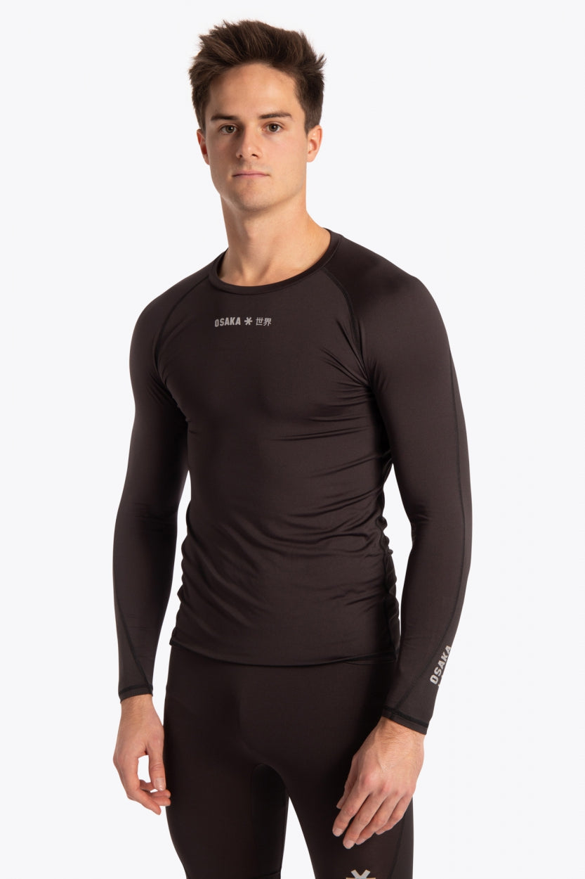Osaka Men Baselayer Top | Black
