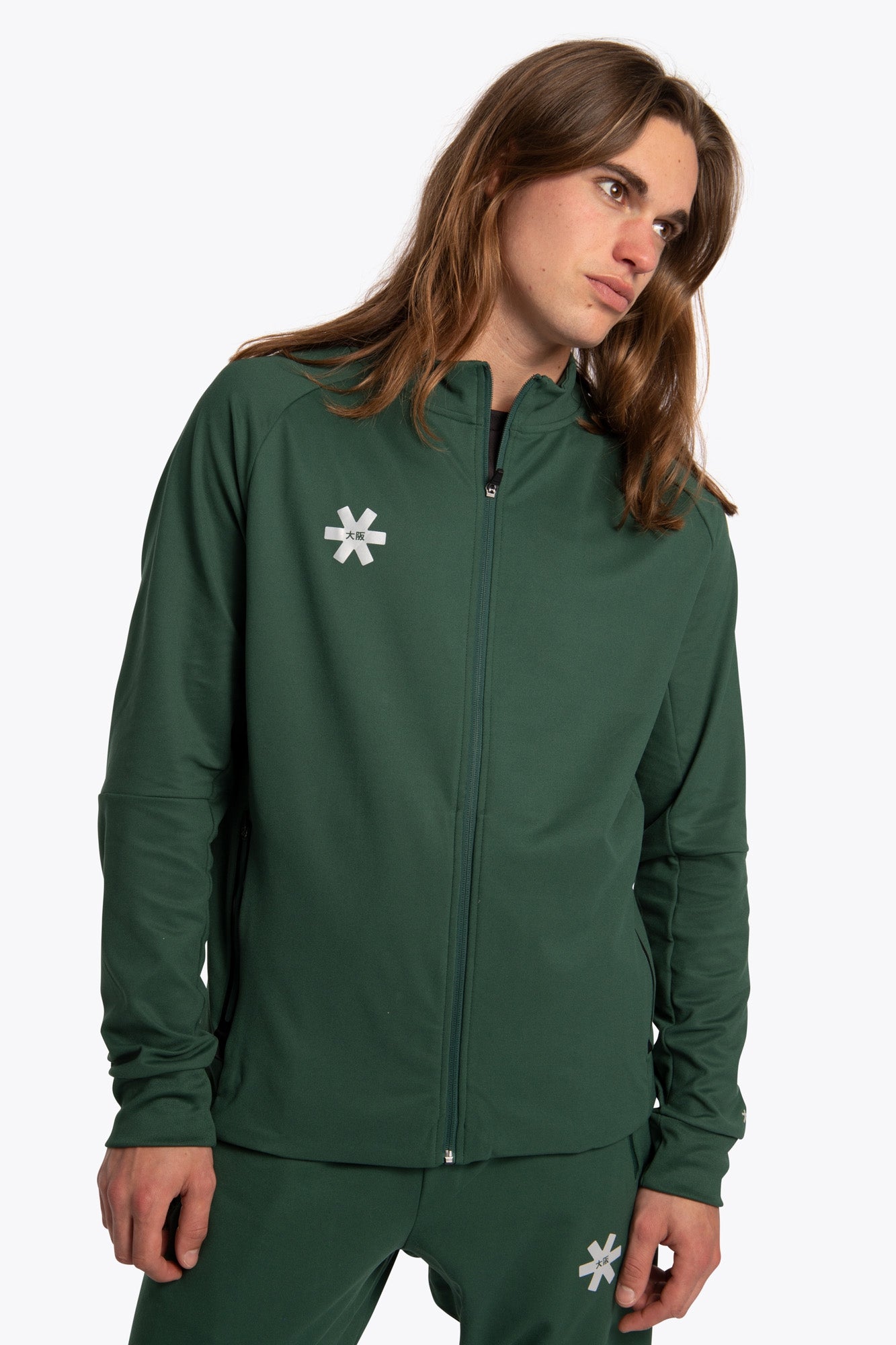 Osaka Men Track Top | Dark Green