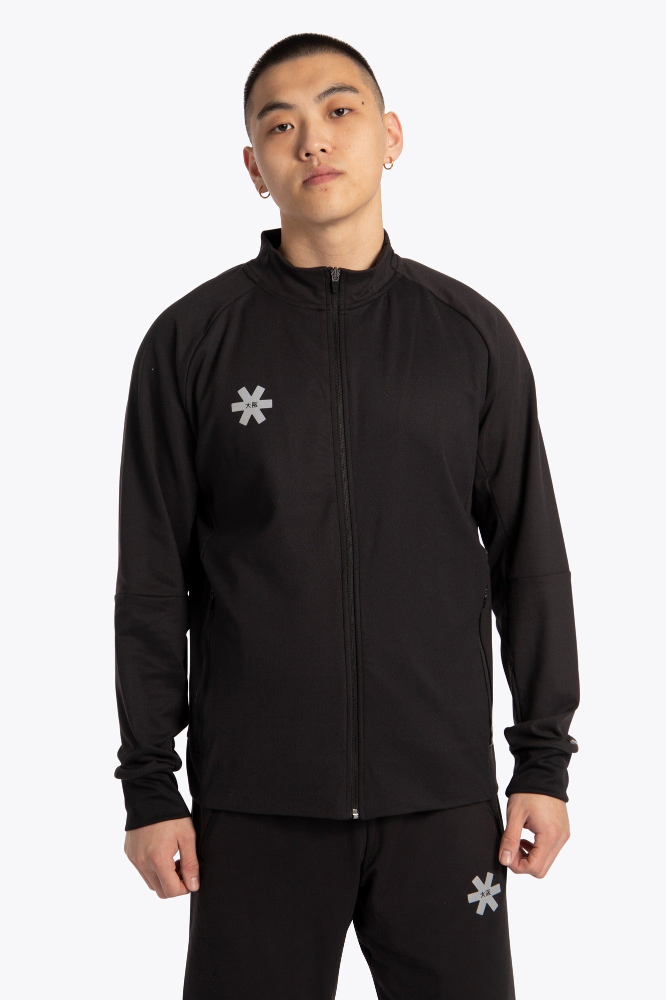 Osaka Men Track Top | Black