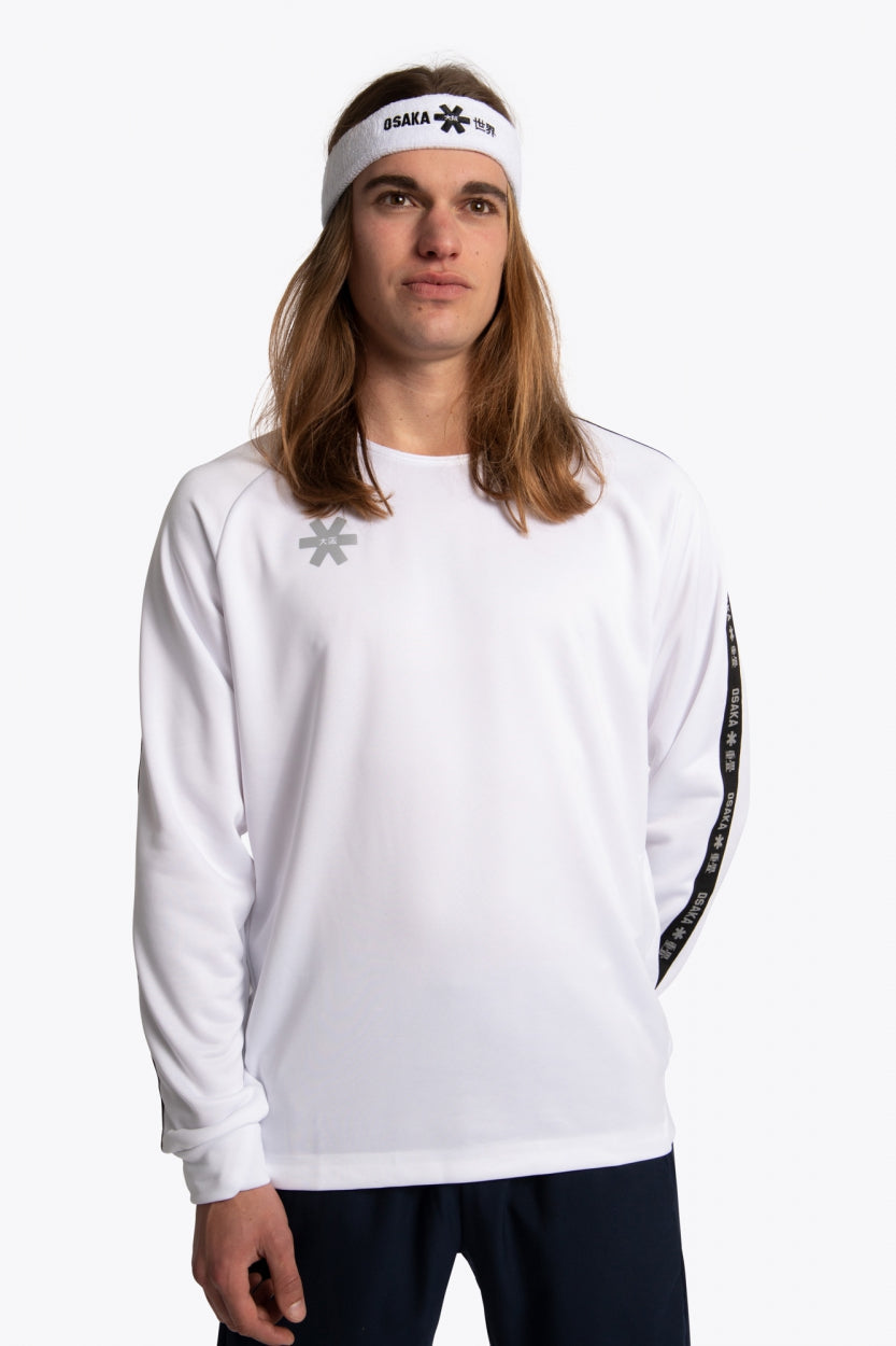 Osaka Men Training Sweater | White