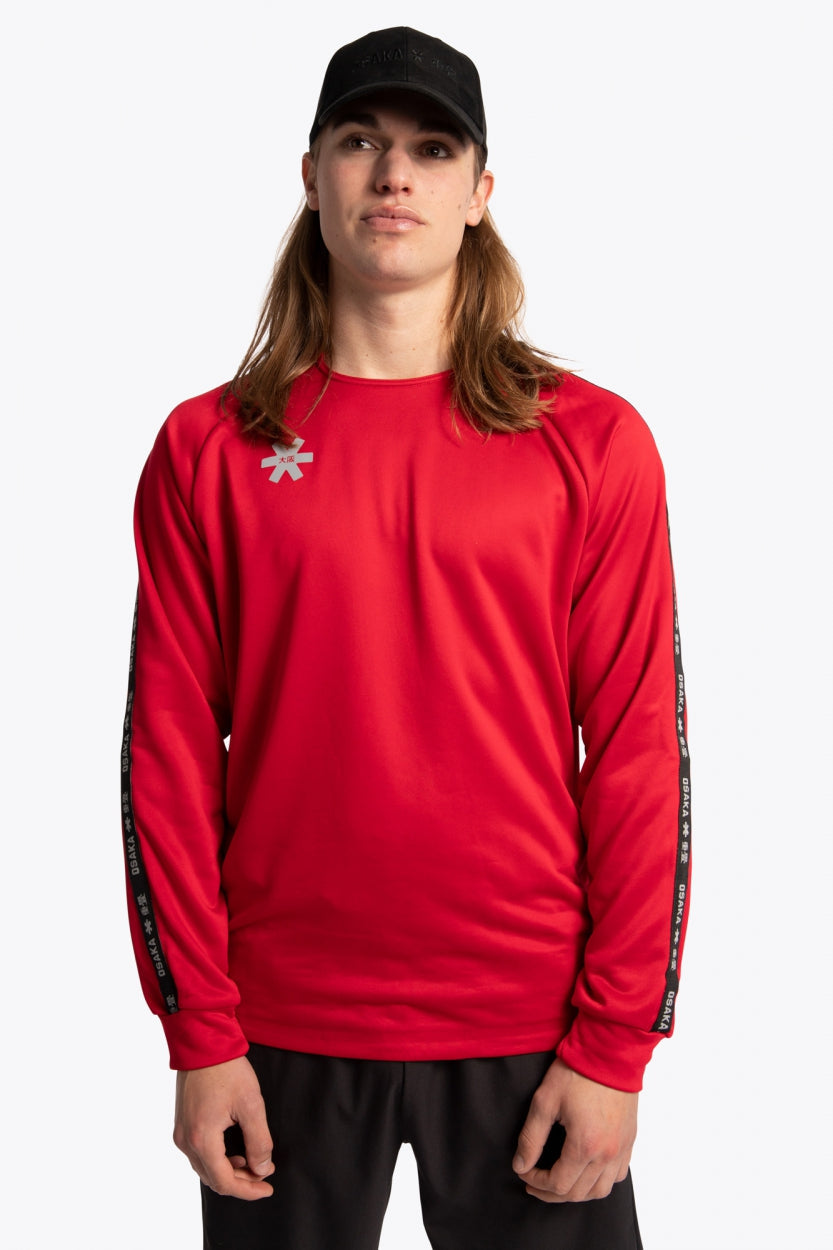 Osaka Men Training Sweater | Red