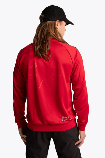 Osaka Men Training Sweater | Red