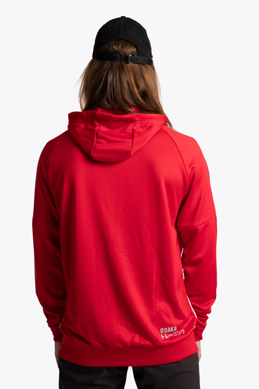 Osaka Men Training Zip Hoodie | Red