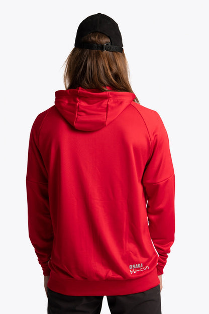Osaka Men Training Zip Hoodie | Red
