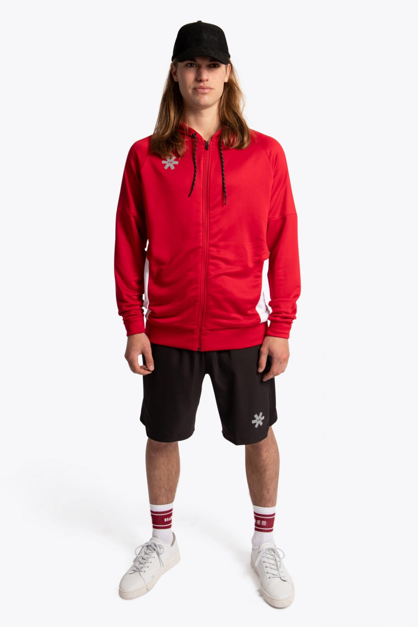 Osaka Men Training Zip Hoodie | Red