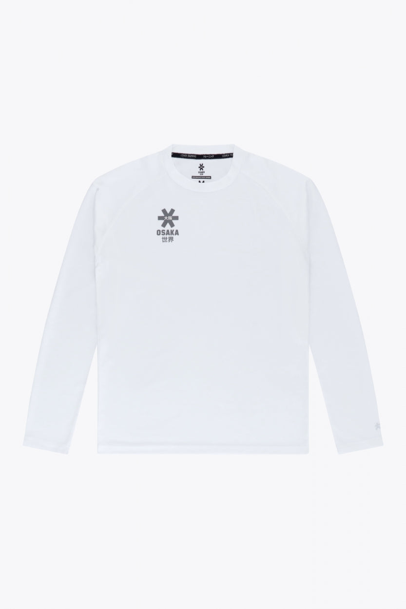Osaka Men Training Tee Long Sleeve | White