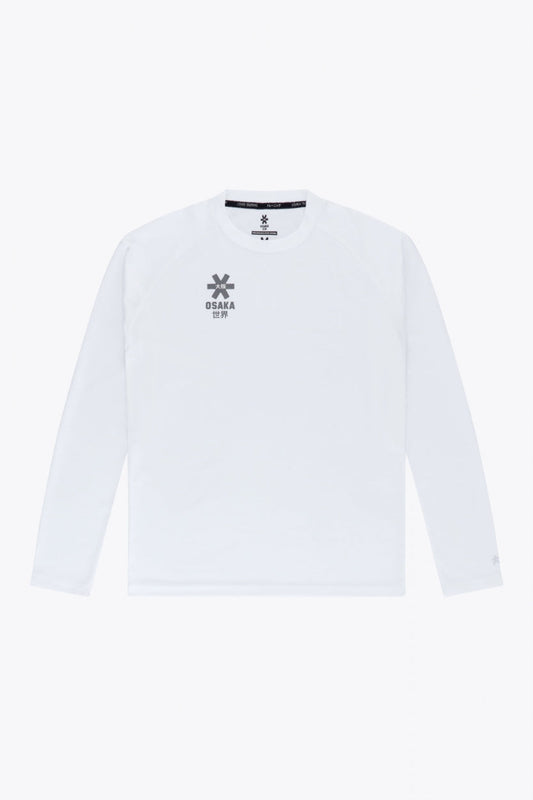 Osaka Men Training Tee Long Sleeve | White
