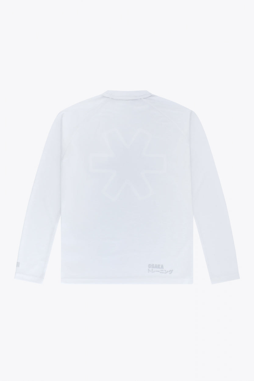 Osaka Men Training Tee Long Sleeve | White