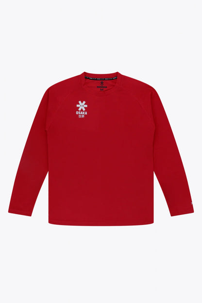 Osaka Men Training Tee Long Sleeve | Red