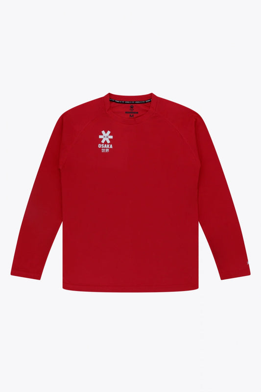 Osaka Men Training Tee Long Sleeve | Red