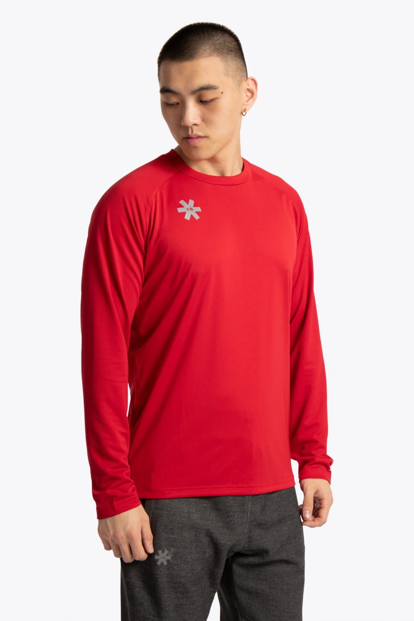 Osaka Men Training Tee Long Sleeve | Red