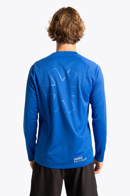 Osaka Men Training Tee Long Sleeve | Royal Blue