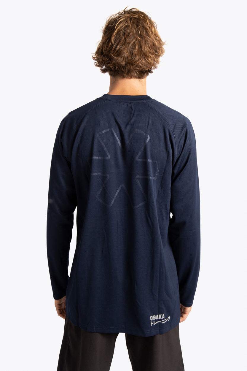 Osaka Men Training Tee Long Sleeve | Navy