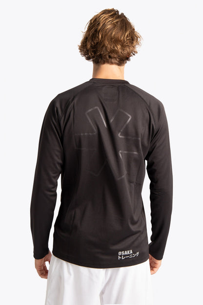 Osaka Men Training Tee Long Sleeve | Black
