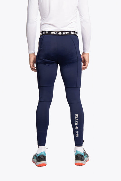 Osaka Men Baselayer Tights | Navy