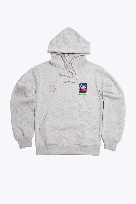 Osaka x Nexus Hoodie | Grey Melange