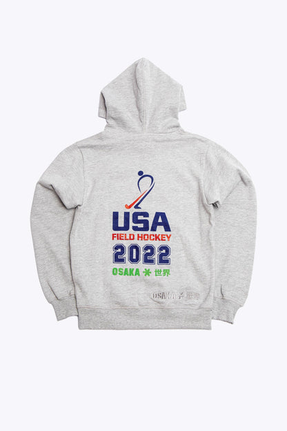 Osaka x Nexus Hoodie | Grey Melange