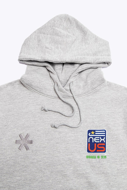 Osaka x Nexus Hoodie | Grey Melange