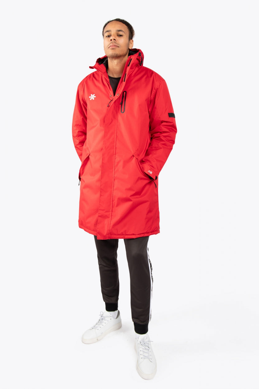 Osaka Unisex Stadium Jacket | Red