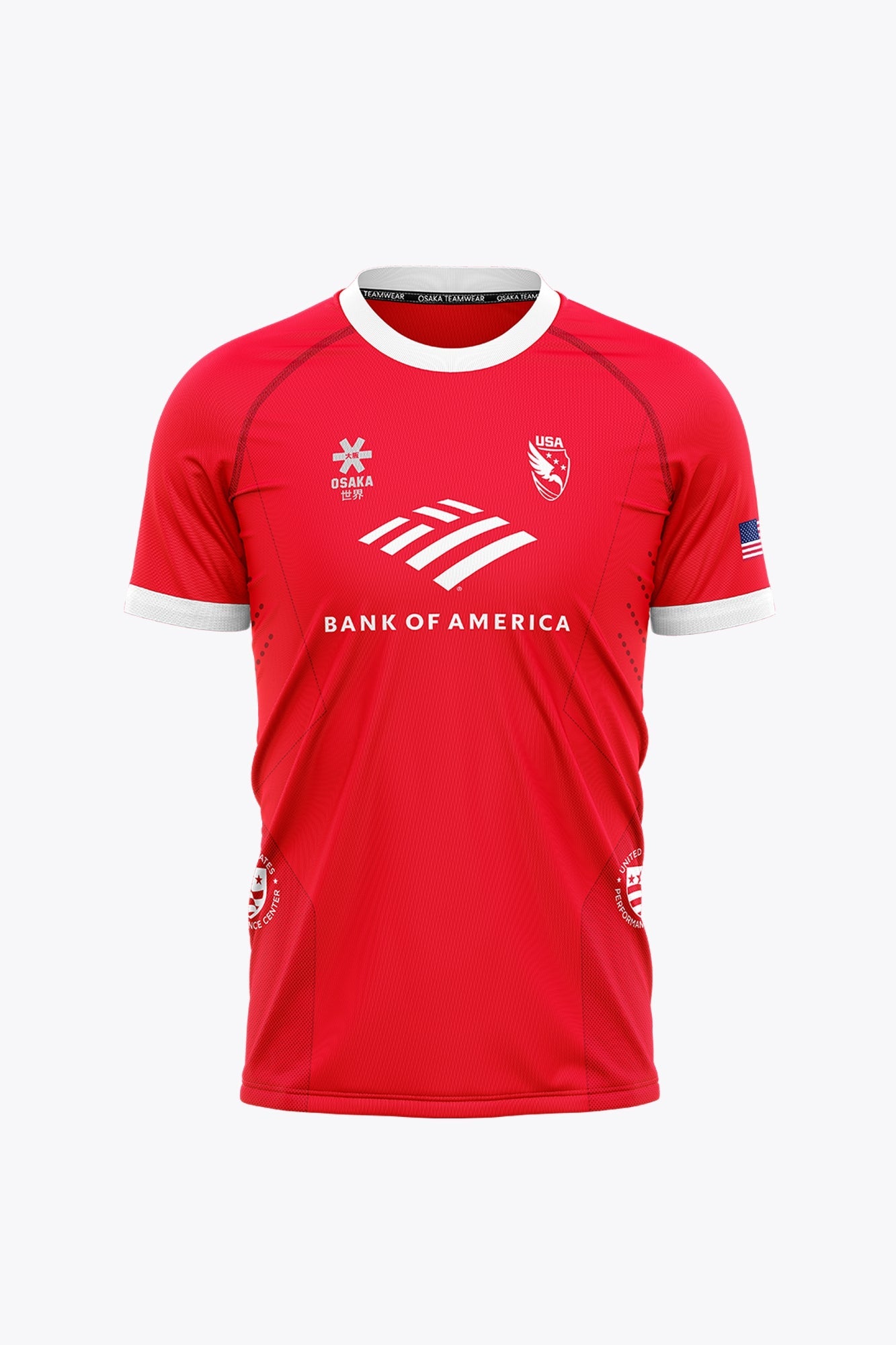 USA Field Hockey Men Jersey | Red