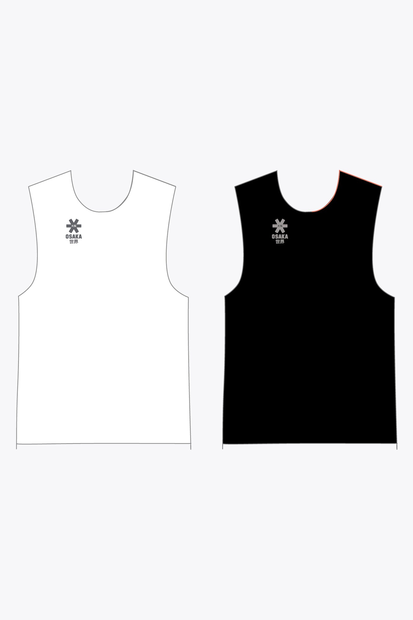Osaka Reversible Bib | White-Black