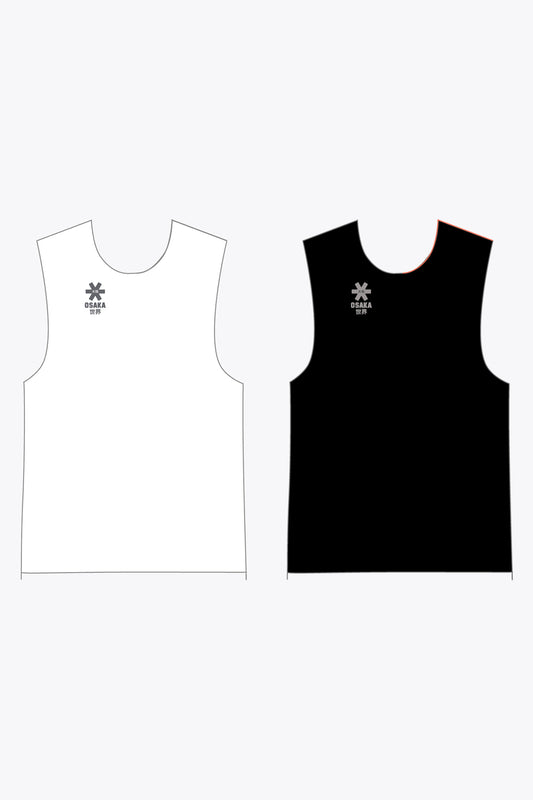 Osaka Reversible Bib | White-Black