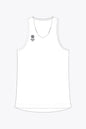 Osaka Women Singlet (High School) | White