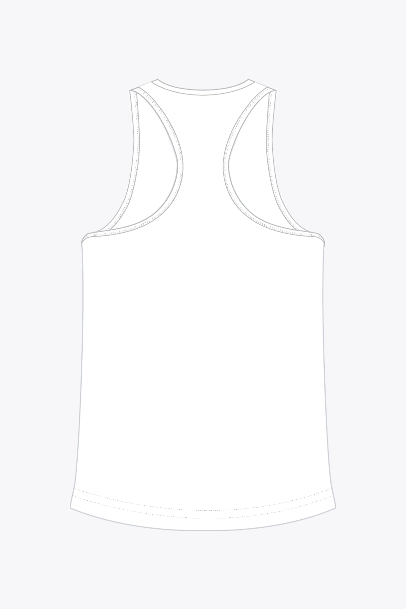 Osaka Women Singlet (High School) | White